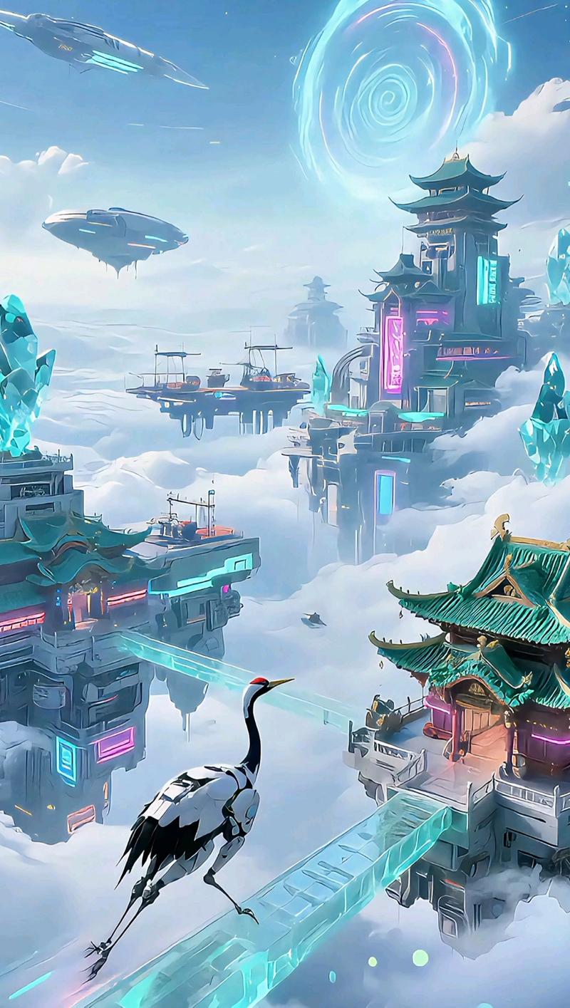 未来人造科幻天庭 当封神榜化作宇宙飞船，南天门改为停机坪