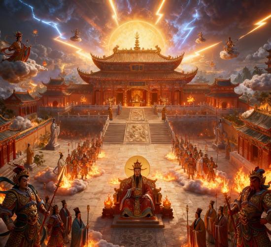 天庭科技 九重天秘境探幽，从南天门到大罗天的仙界奇观